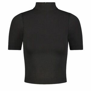 Like new Mayson the Label mock neck black tee